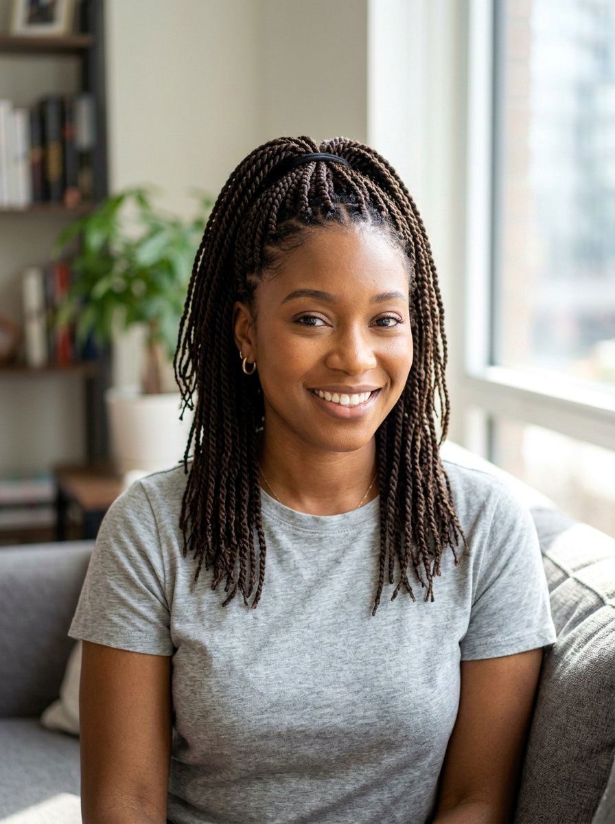 Short Senegalese Twist Ponytail - 20 senegalese twists ponytail - 20 senegalese twists ponytail