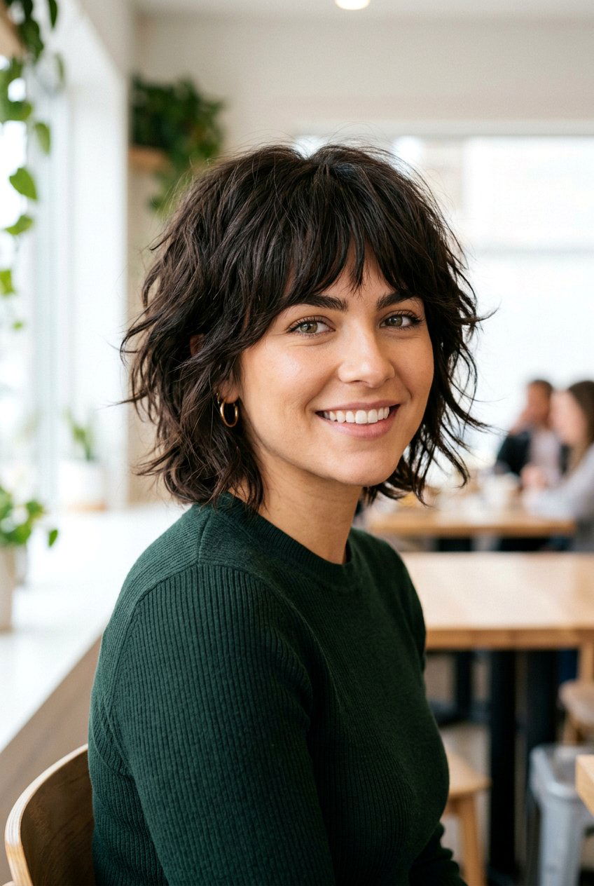 Short Shag For Thick Hair - 20 short hairstyles for thick hair - 20 short hairstyles for thick hair