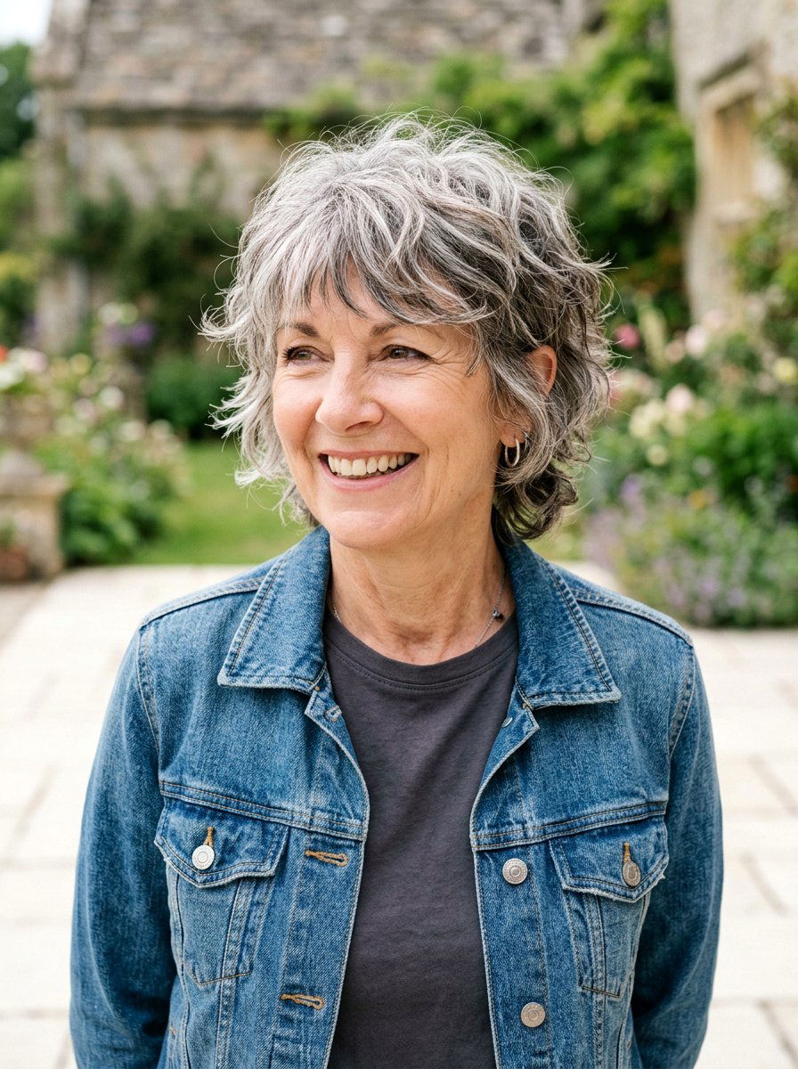 Short Shag Haircut - 20 elegant haircut for women over 60 - 20 elegant haircut for women over 60