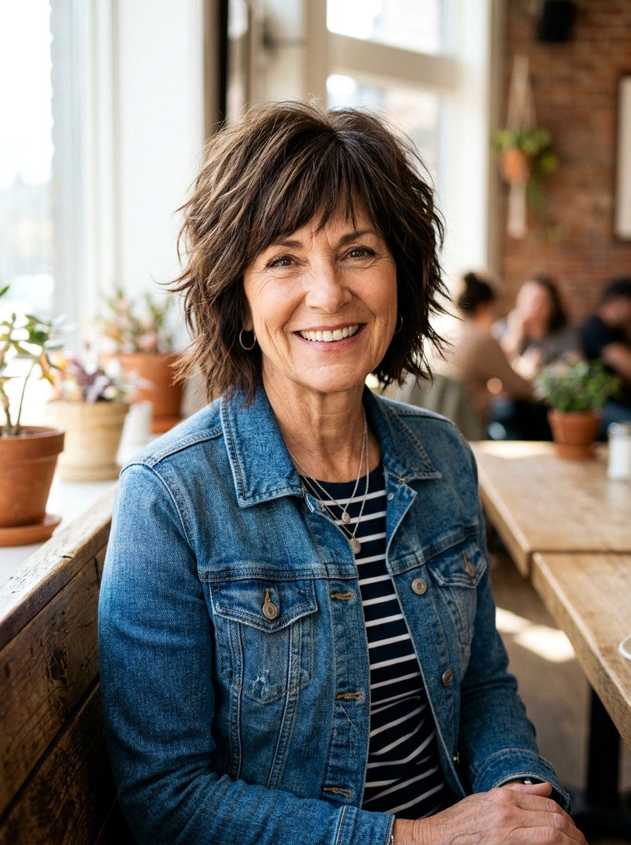 Short Shag Haircut - 20 shag haircut for thick hair over 60 - 20 shag haircut for thick hair over 60