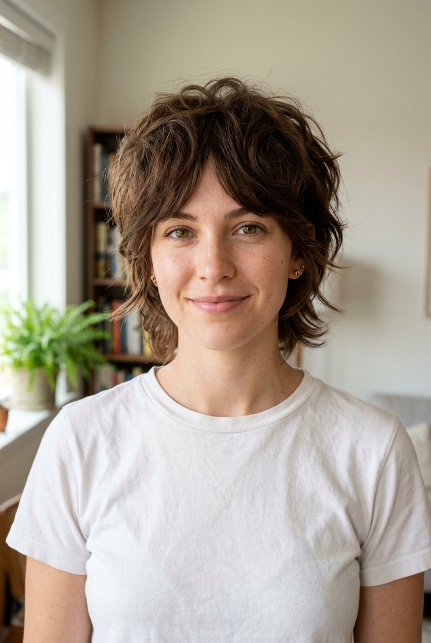 Short Shag Haircut For Thick Hair - 20 flattering shag for thick hair - 20 flattering shag for thick hair