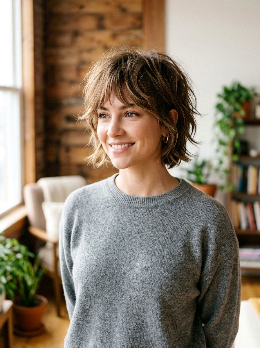 Short Shag Haircut For Women - 20 polished short haircut for women - 20 polished short haircut for women