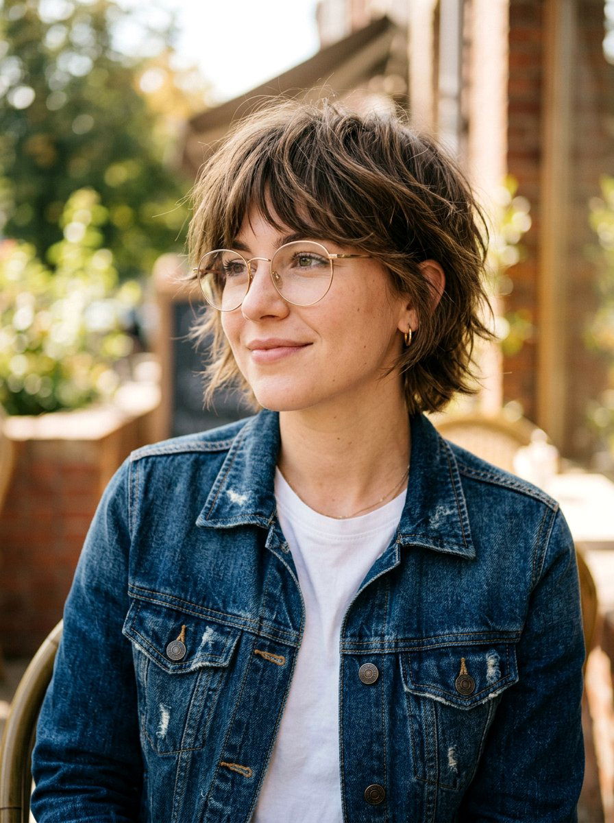 Short Shag Haircut For Women With Glasses - 20 short haircut for women over 50 with glasses - 20 short haircut for women over 50 with glasses