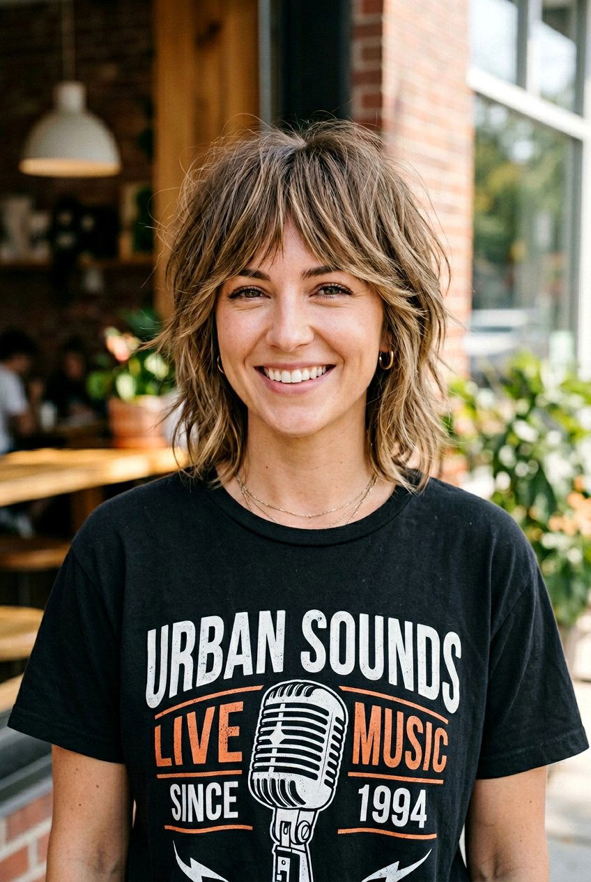 Short Shag Haircut With Side Fringe - 20 short hair with side fringe - 20 short hair with side fringe