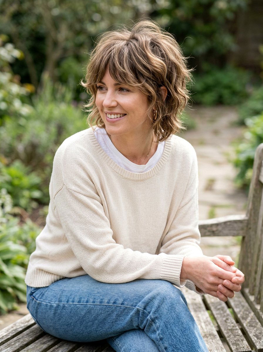 Short Shag Haircut With Volume On Top - 20 short haircut with volume on top - 20 short haircut with volume on top