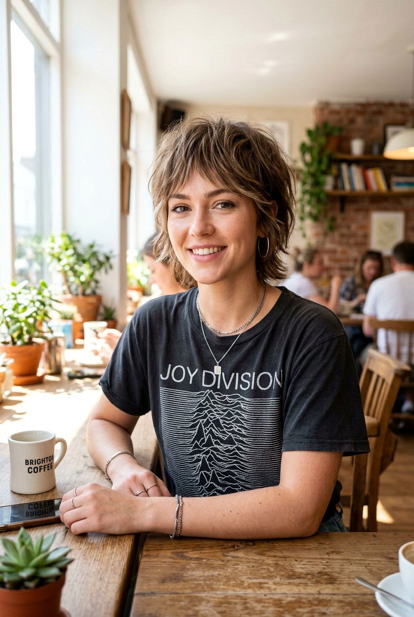 Short Shag With Airy Layers - 20 summer hairstyles for short hair - 20 summer hairstyles for short hair