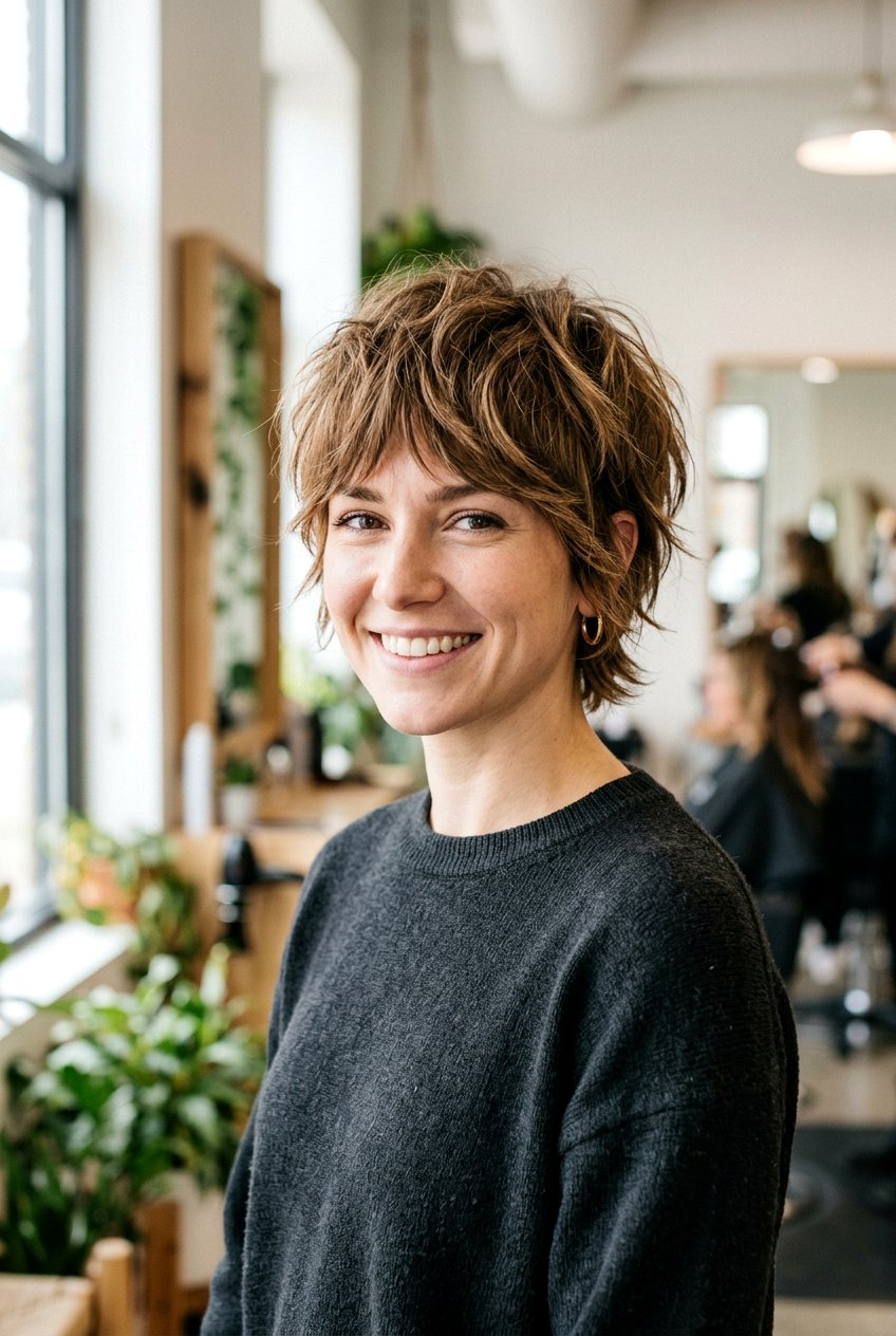 Short Shag - 20 shag haircuts for women - 20 shag haircuts for women