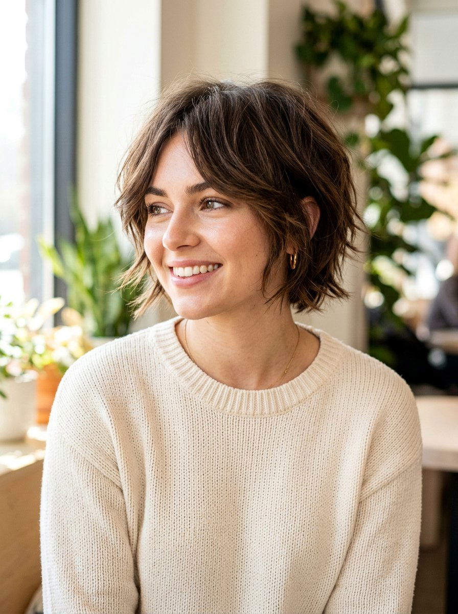 Short Shaggy Bob - 20 older women shag haircut ideas - 20 older women shag haircut ideas