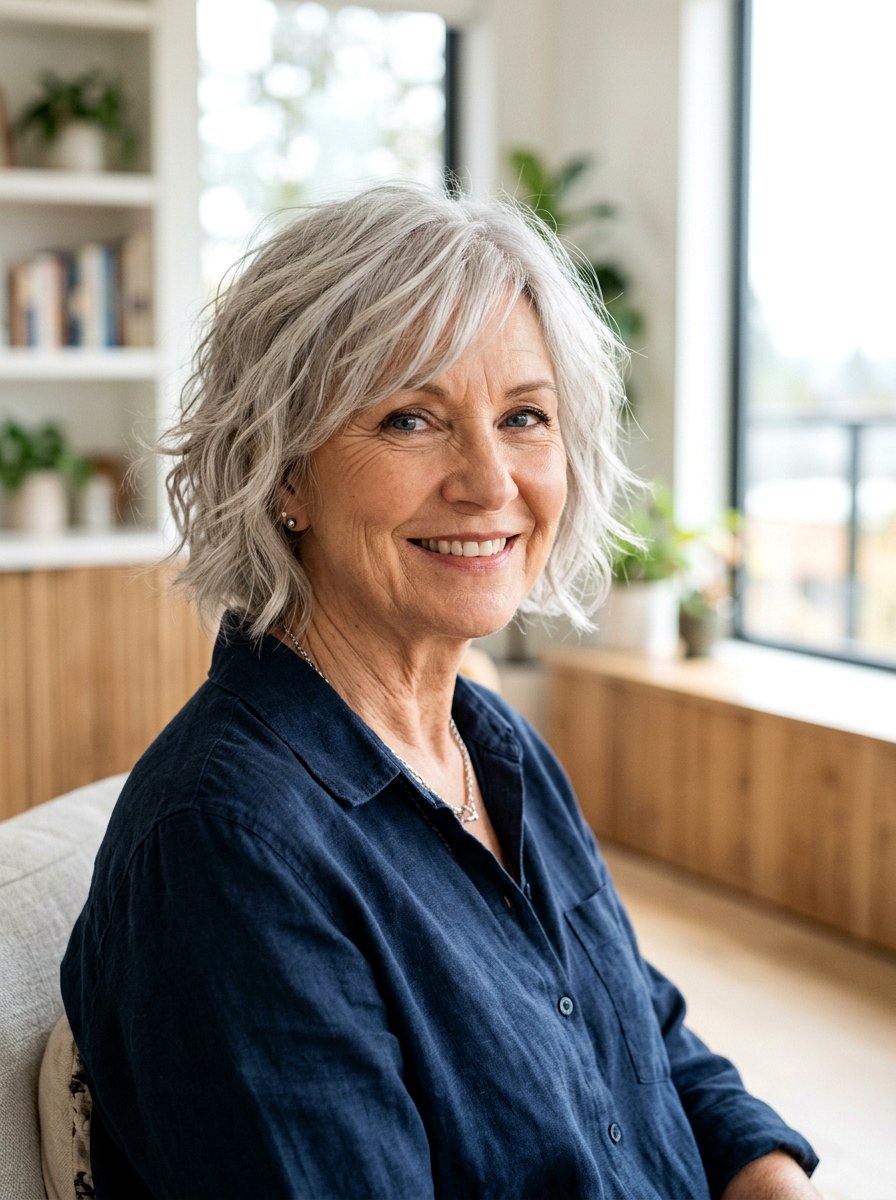 Short Shaggy Bob For Fine Hair Over 60 - 20 short haircut for women over 60 with fine hair - 20 short haircut for women over 60 with fine hair