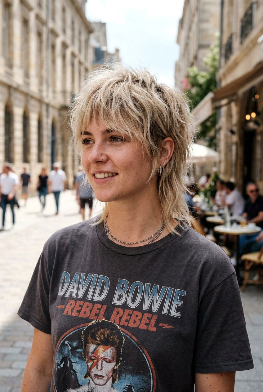 Short Shaggy Mullet For Fine Hair - 20 mullet haircut for fine hair women - 20 mullet haircut for fine hair women