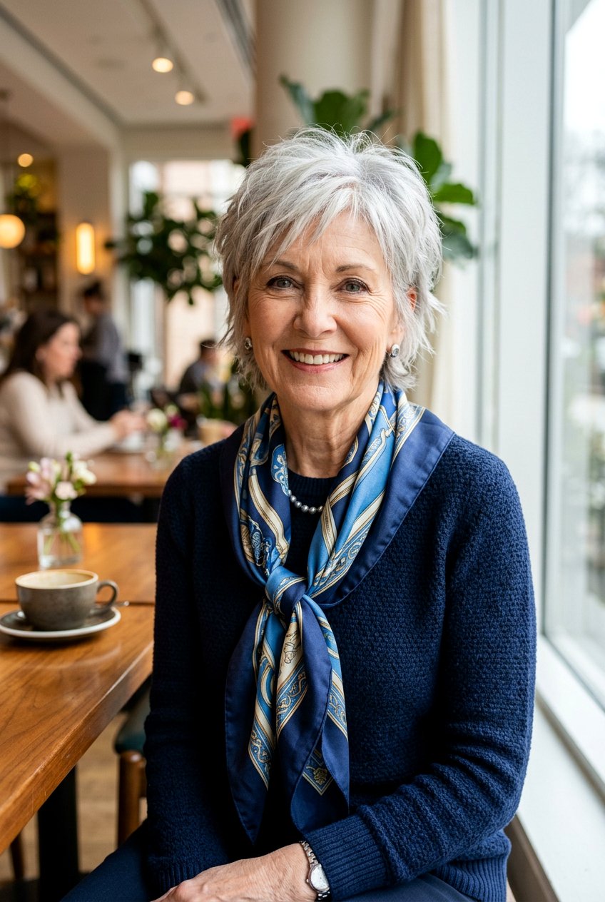 Short Shaggy Pixie - 20 shag haircut for women over 70 - 20 shag haircut for women over 70