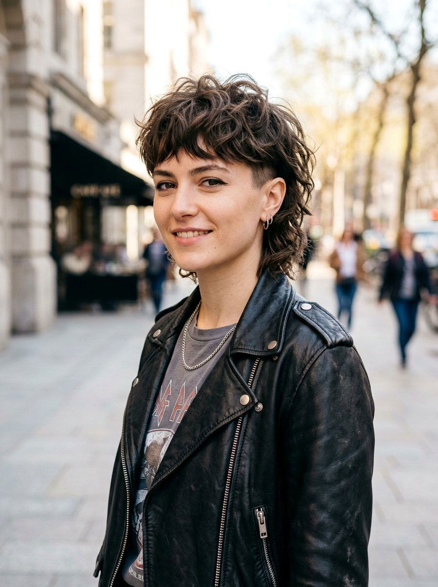 Short Shaggy Wavy Wolf Cut - 20 wavy wolf cut for mature women - 20 wavy wolf cut for mature women