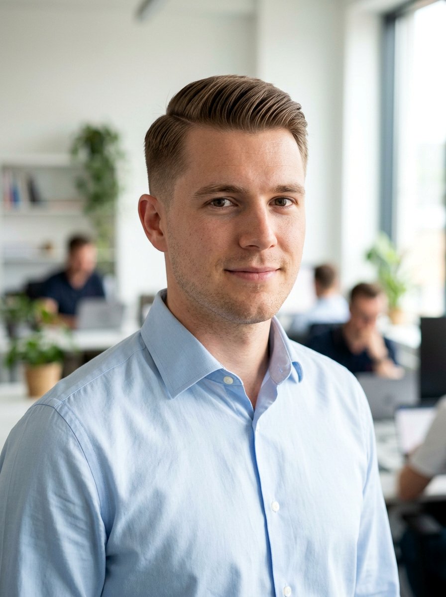 Short Side Part Hair - 20 side part for professional men - 20 side part for professional men