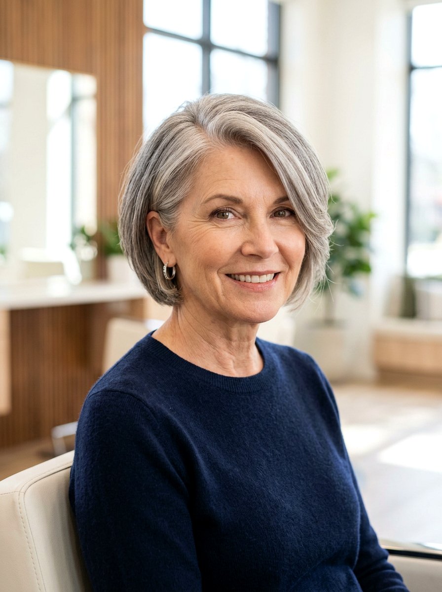 Short Side Part Haircut For Fine Hair Over 60 - 20 short haircut for women over 60 with fine hair - 20 short haircut for women over 60 with fine hair