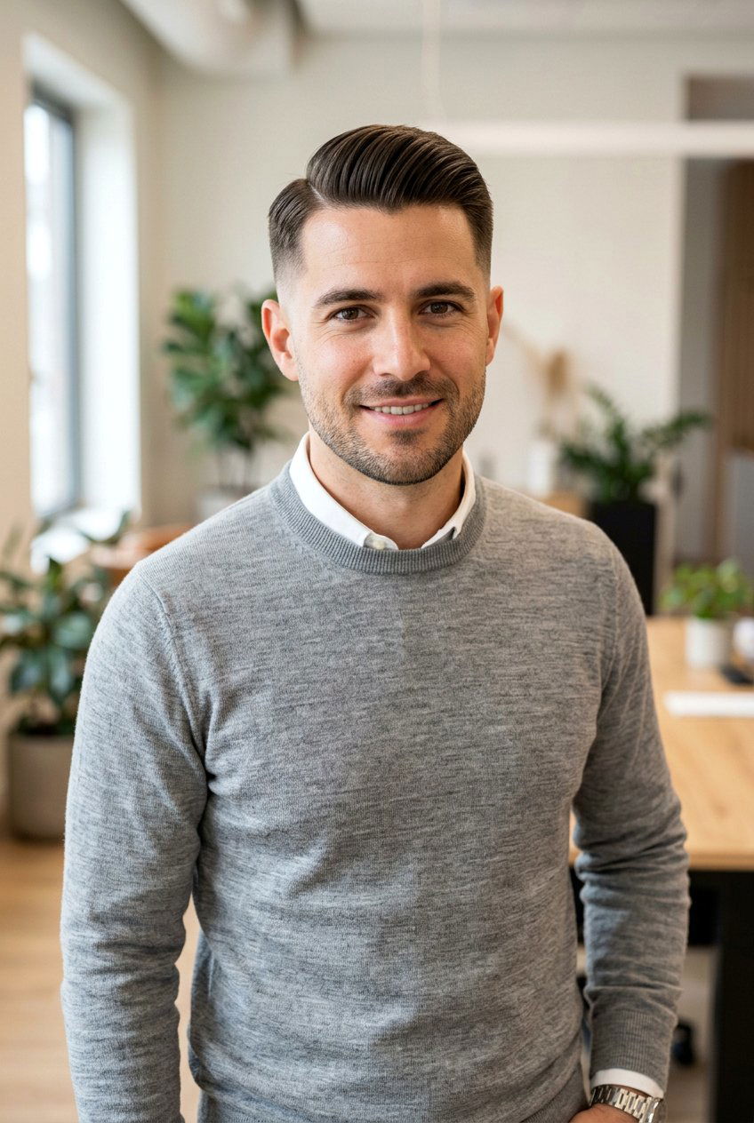 Short Side Part - 20 classic mens side part haircut - 20 classic men’s side part haircut