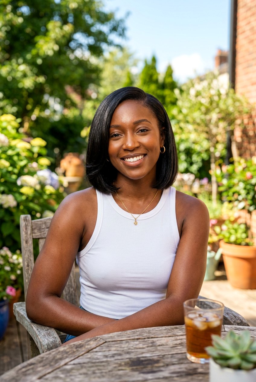 Short Silk Press - 20 black women silk press hairstyle ideas - 20 black women silk press hairstyle ideas