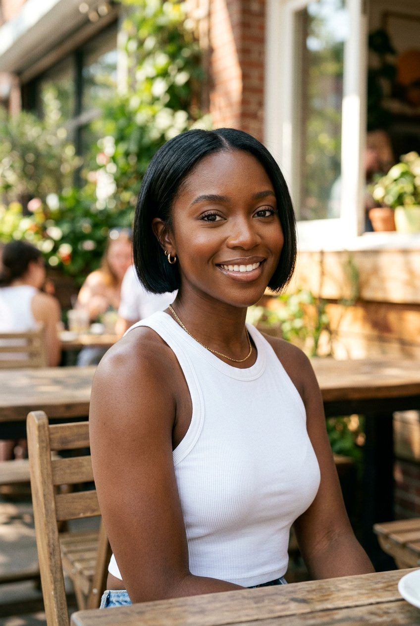 Short Silk Press Bob - 20 black women silk press bob ideas - 20 black women silk press bob ideas