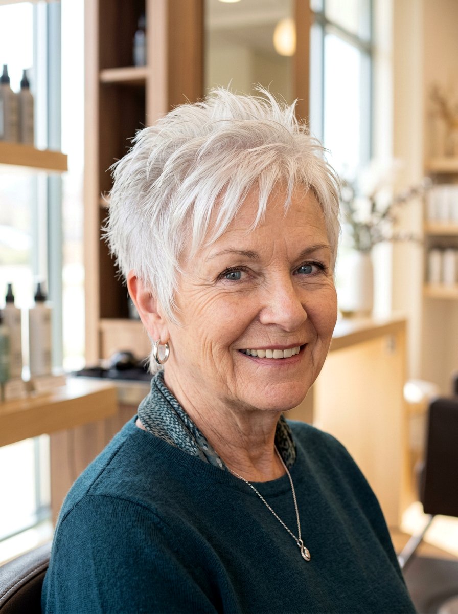 Short Spiky Haircut For Women Over 70 With Thin Hair - 20 short haircut for women over 70 with thin hair - 20 short haircut for women over 70 with thin hair