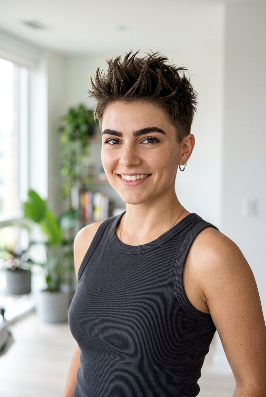 Short Spiky Haircut For Women - 20 bold short haircut for women - 20 bold short haircut for women