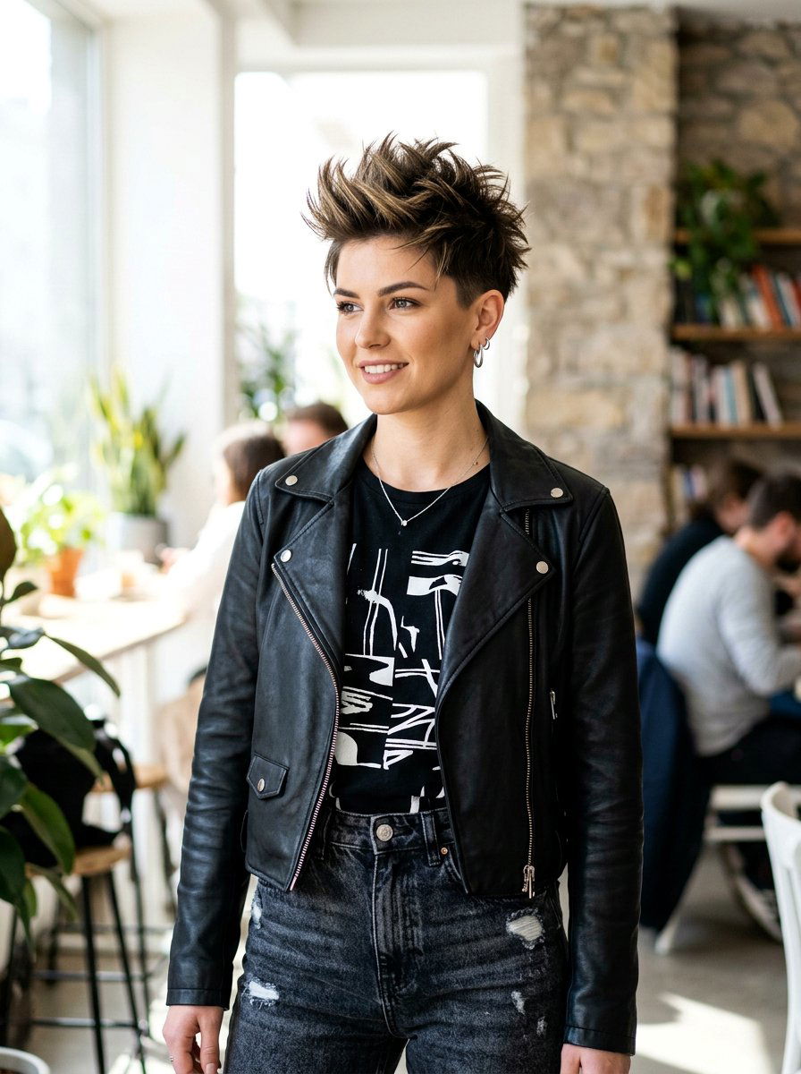 Short Spiky Haircut With Volume On Top - 20 short haircut with volume on top - 20 short haircut with volume on top