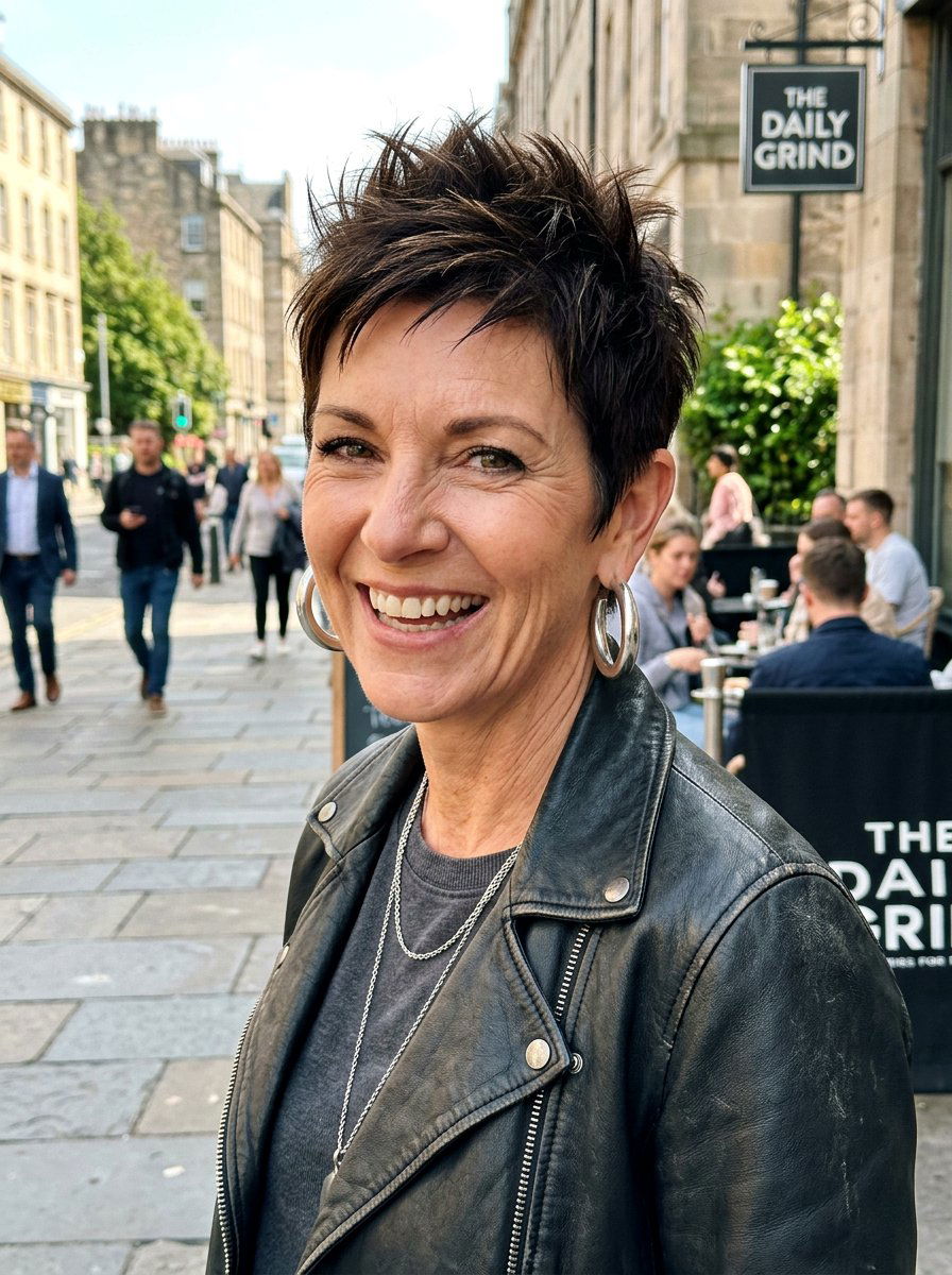 Short Spiky Pixie - 20 pixie cut for mature fine hair - 20 pixie cut for mature fine hair