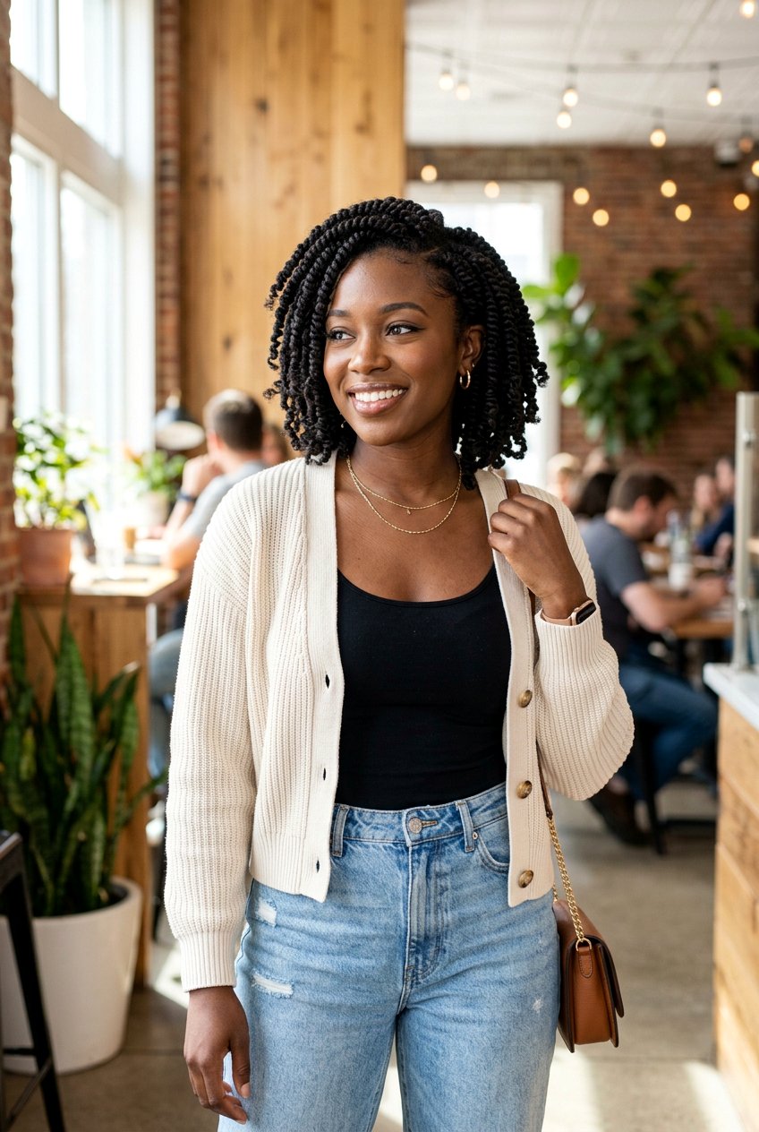 Short Spring Twist - 20 black women spring twist ideas - 20 black women spring twist ideas