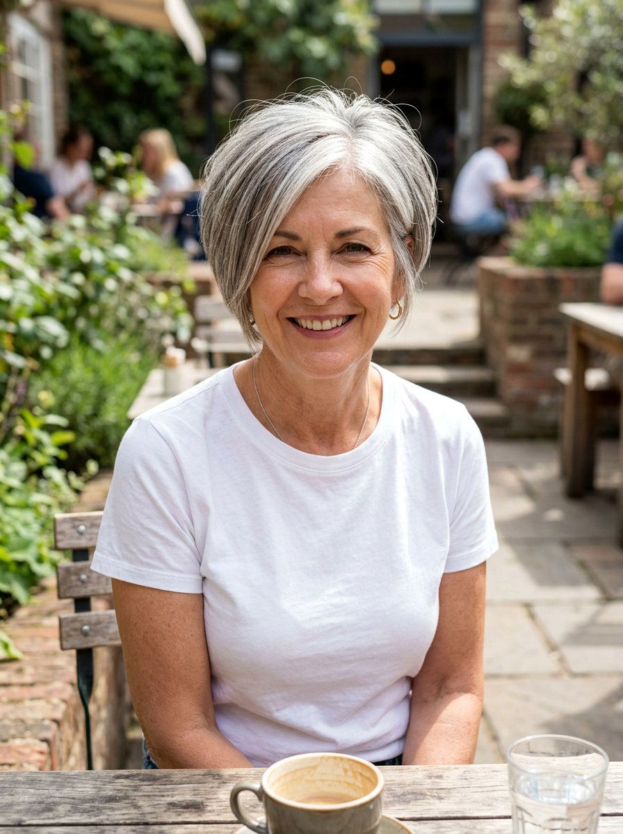 Short Stacked Bob Haircut - 20 elegant bob haircut for mature women - 20 elegant bob haircut for mature women