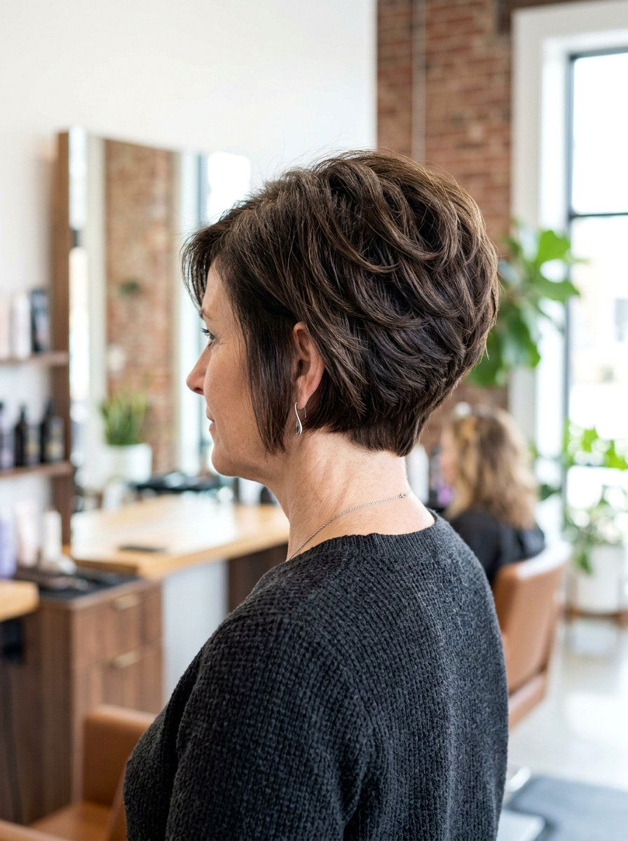 Short Stacked Bob Haircut - 20 hairstyle to create volume at crown - 20 hairstyle to create volume at crown