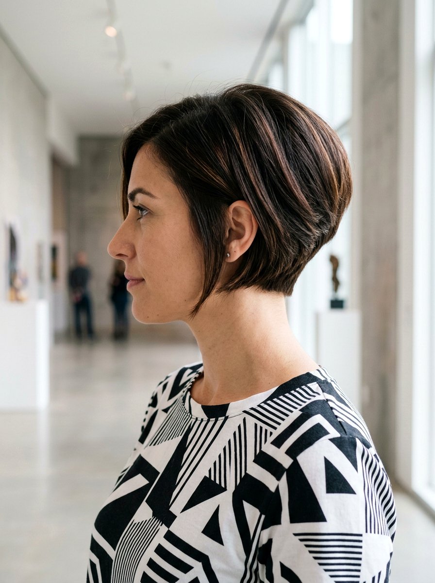 20 Elegant Polished Bob for Older Women to Look Youthful