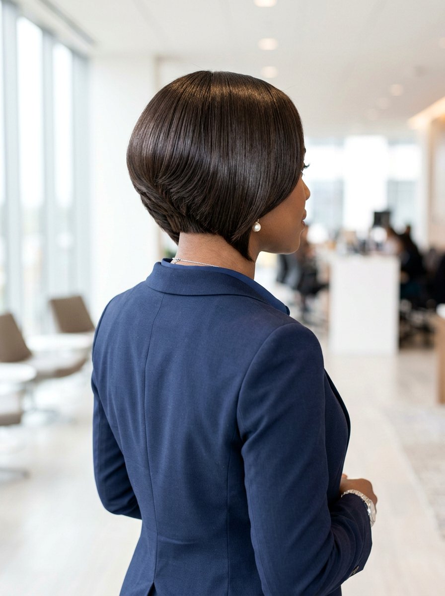 Short Stacked Bob Silk Press - 20 haircut for silk press hair women - 20 haircut for silk press hair women