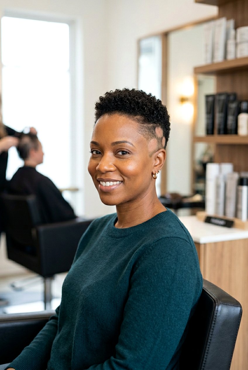 Short Tapered Cut for Women with Alopecia - 20 hairstyles for alopecia women - 20 hairstyles for alopecia women