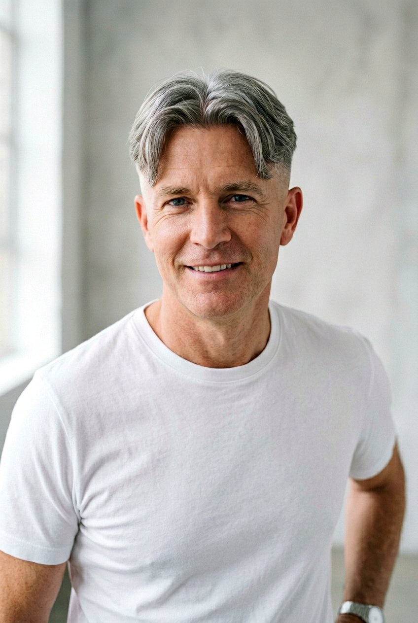 Short Tapered Gray Curtains - 20 gray curtain haircut men - 20 gray curtain haircut men