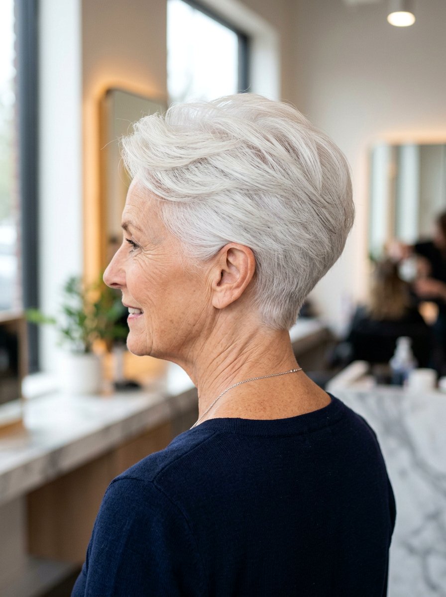 20 Elegant Short Haircut for Women Over 70 With Thin Hair