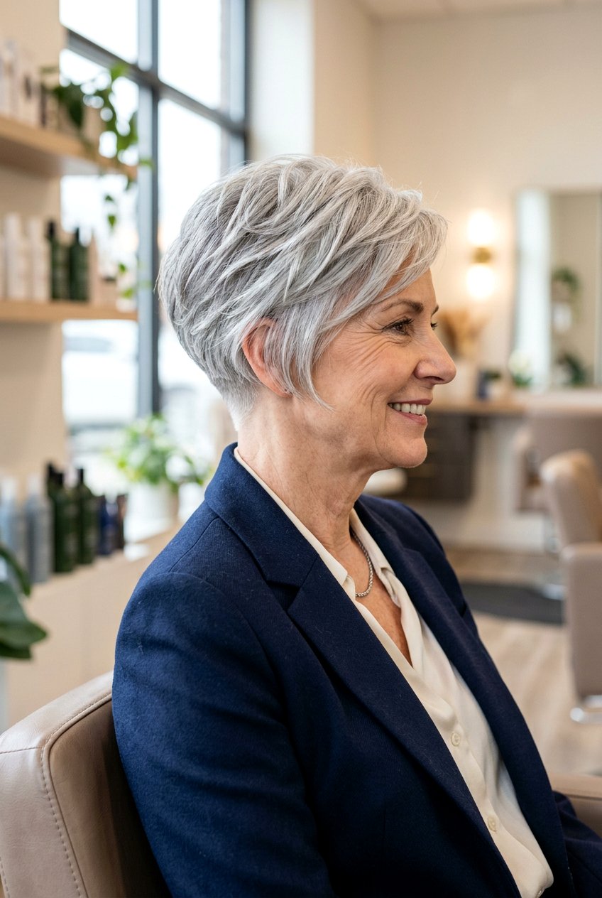 Short Tapered Layered Haircut - 20 layered haircut for women over 60 with thin hair - 20 layered haircut for women over 60 with thin hair