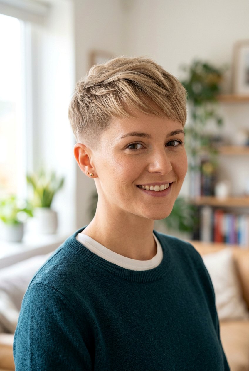 Short Tapered Pixie Haircut - 20 sleek cropped pixie haircut - 20 sleek cropped pixie haircut