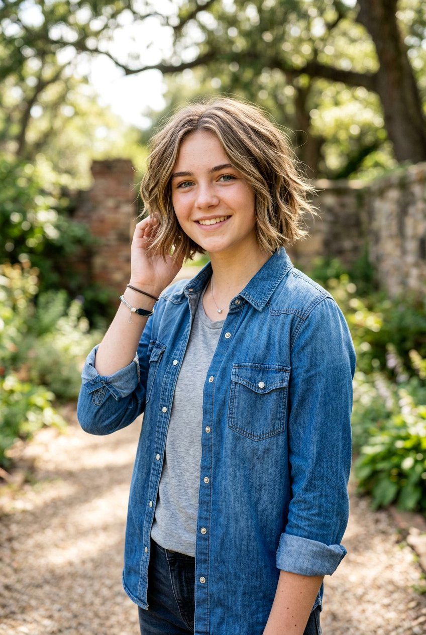 Short Textured Bob For Teenage Girls - 20 short bob for teenage girls - 20 short bob for teenage girls