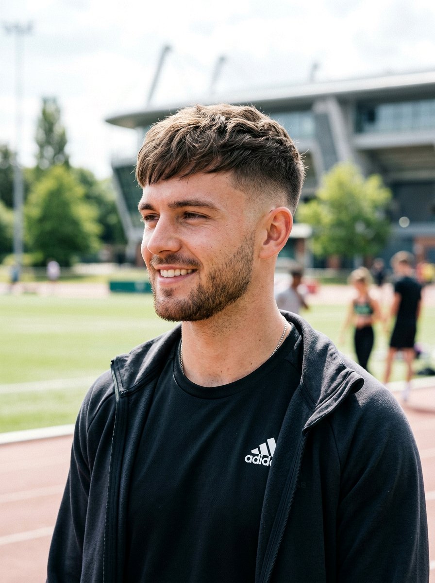 20 Stylish Textured Fringe with Taper Fade Looks for Men