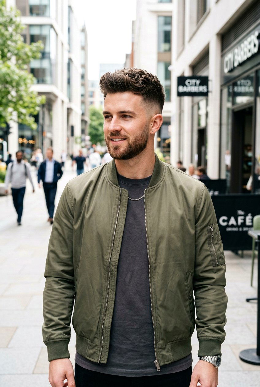 Short Textured Quiff - 20 mens haircut for thin fine hair - 20 men’s haircut for thin fine hair