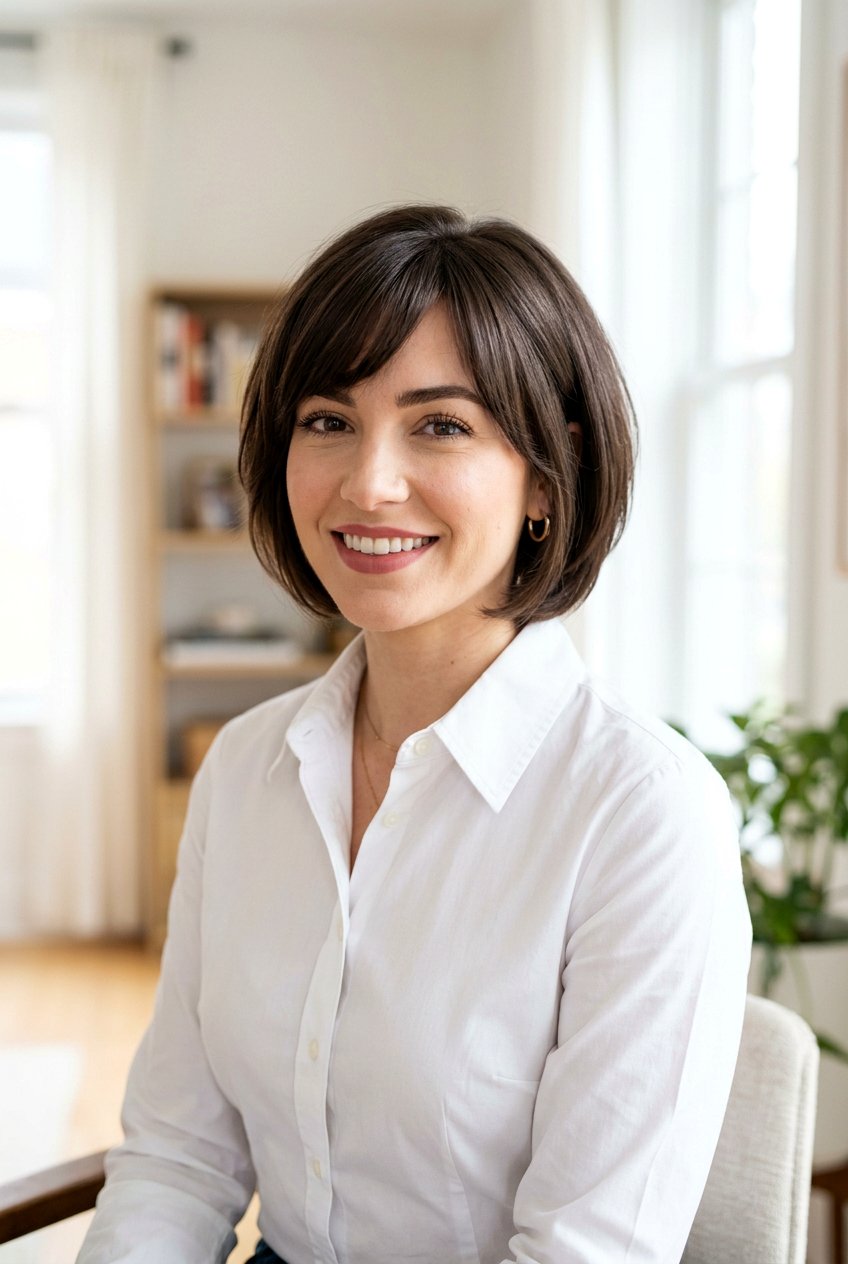 Short Thick Hair With Side Fringe - 20 short hair with side fringe - 20 short hair with side fringe