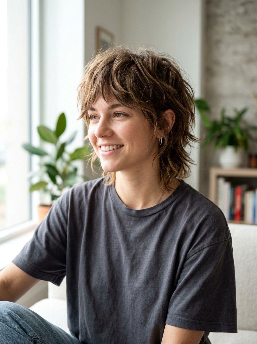 Short Tousled Shag Haircut - 20 tousled shag haircut - 20 tousled shag haircut