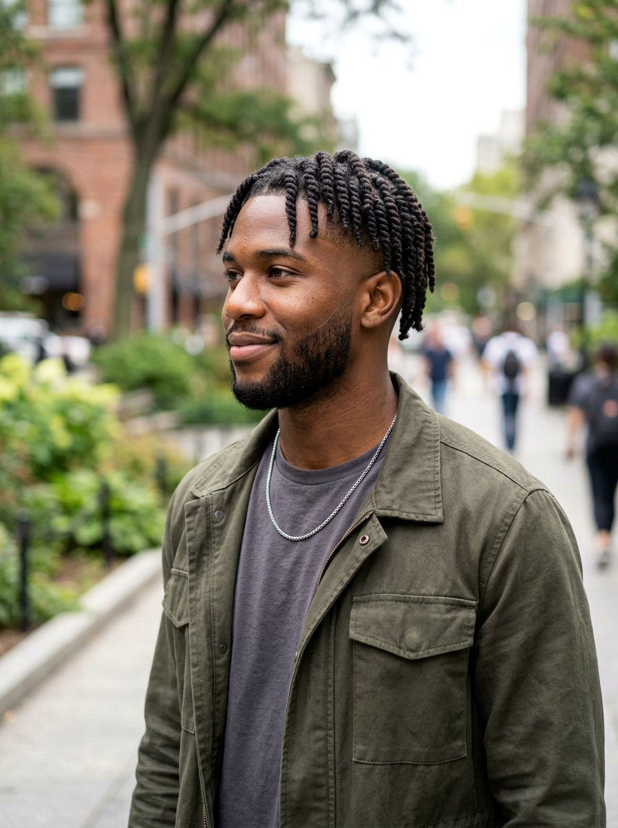 Short Twisted Dread Locs For Men - 20 short dread styles for men - 20 short dread styles for men