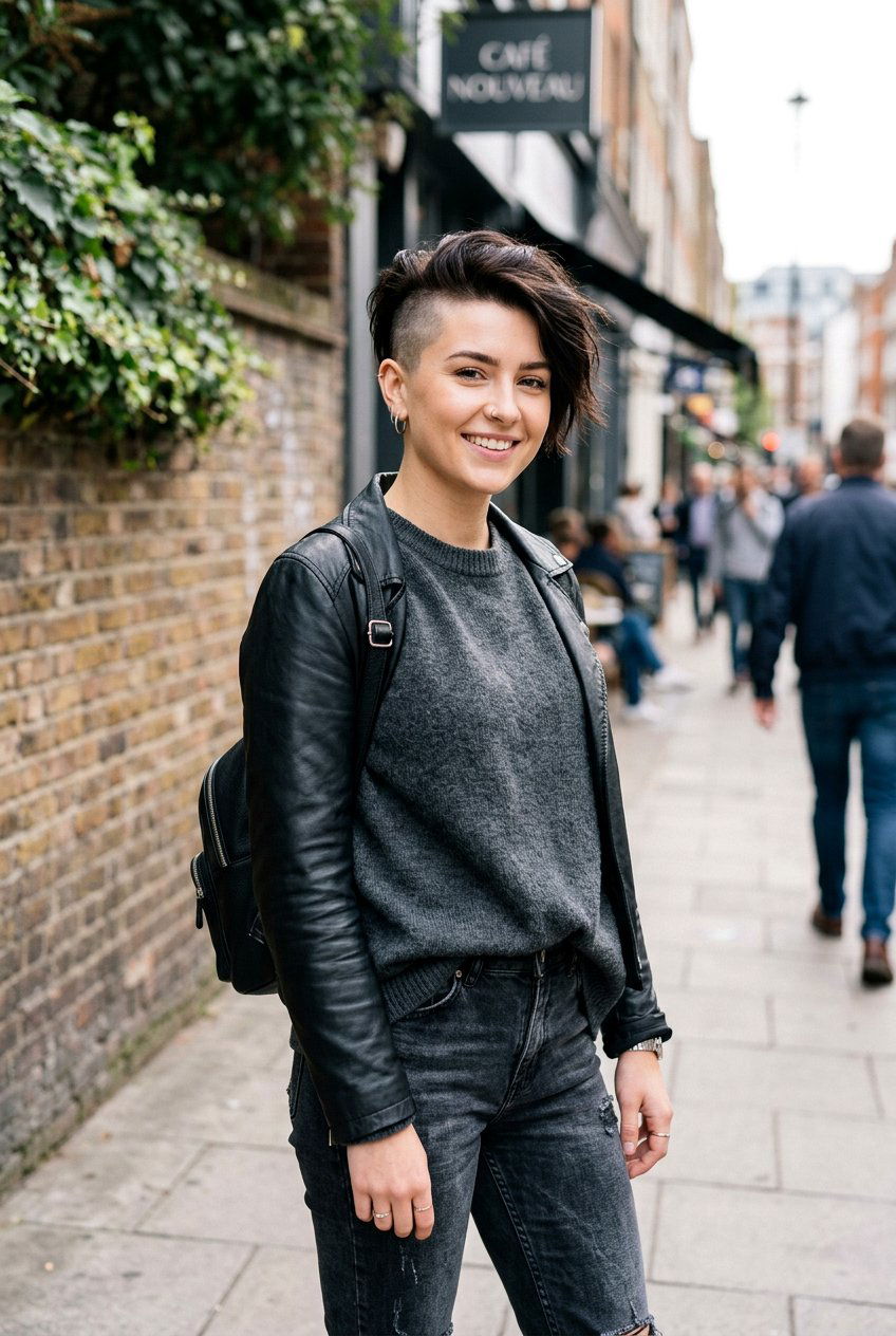 Short Undercut Haircut - 20 easy short haircut for busy mornings - 20 easy short haircut for busy mornings