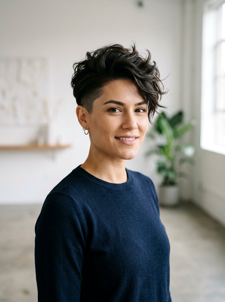 Short Undercut Pixie For Square Face - 20 short haircut for square face women - 20 short haircut for square face women