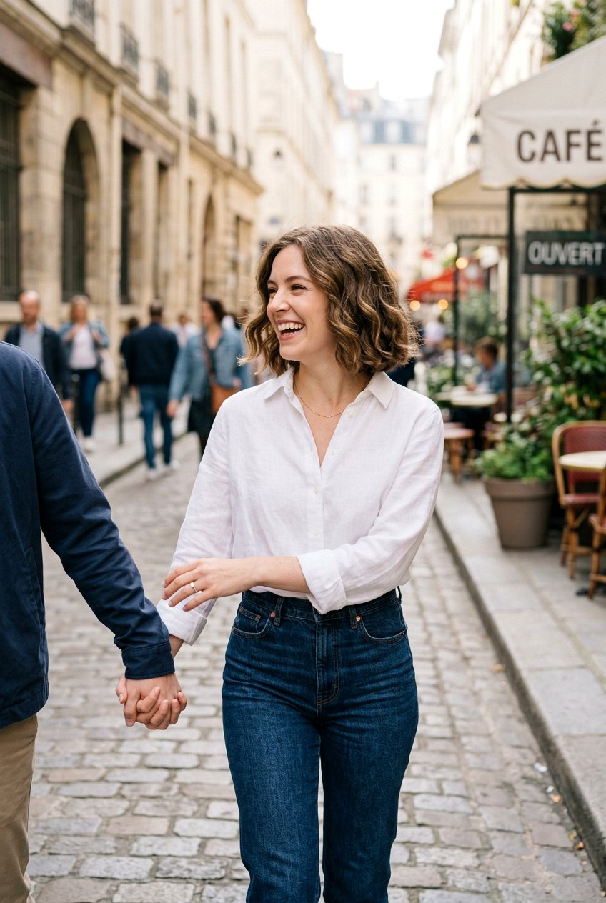 Short Wavy Bob For Engagement Photos - 20 engagement shoot hairstyles - 20 engagement shoot hairstyles