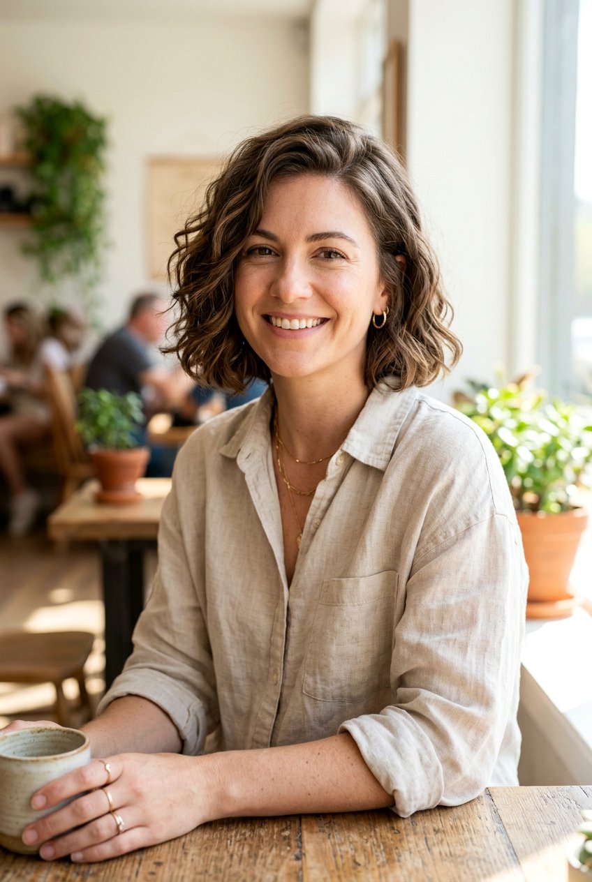 Short Wavy Bob For Thick Hair - 20 low maintenance short haircut for thick hair - 20 low maintenance short haircut for thick hair