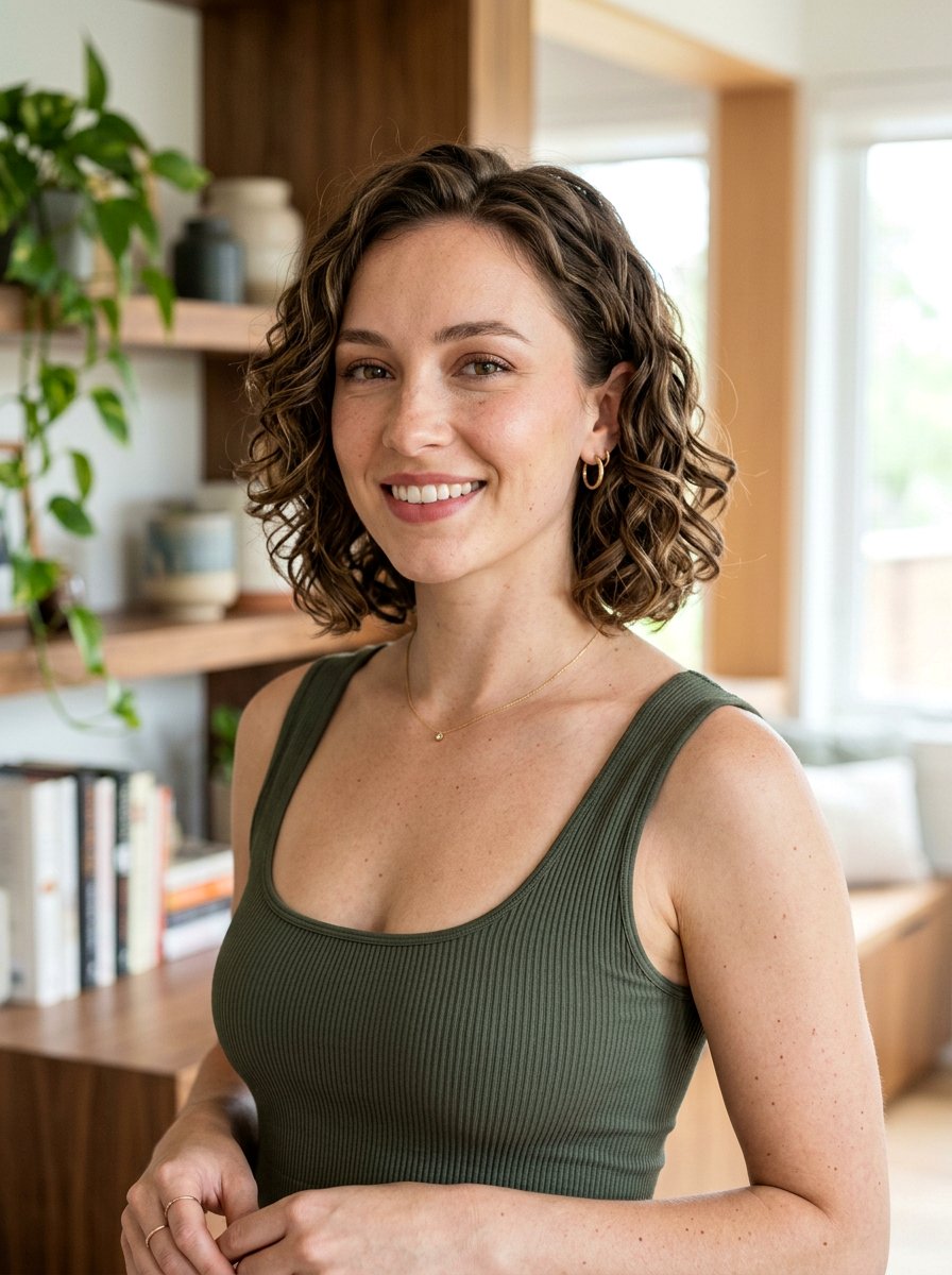 Short Wavy Lob Haircut - 20 wavy lob haircut for older women - 20 wavy lob haircut for older women