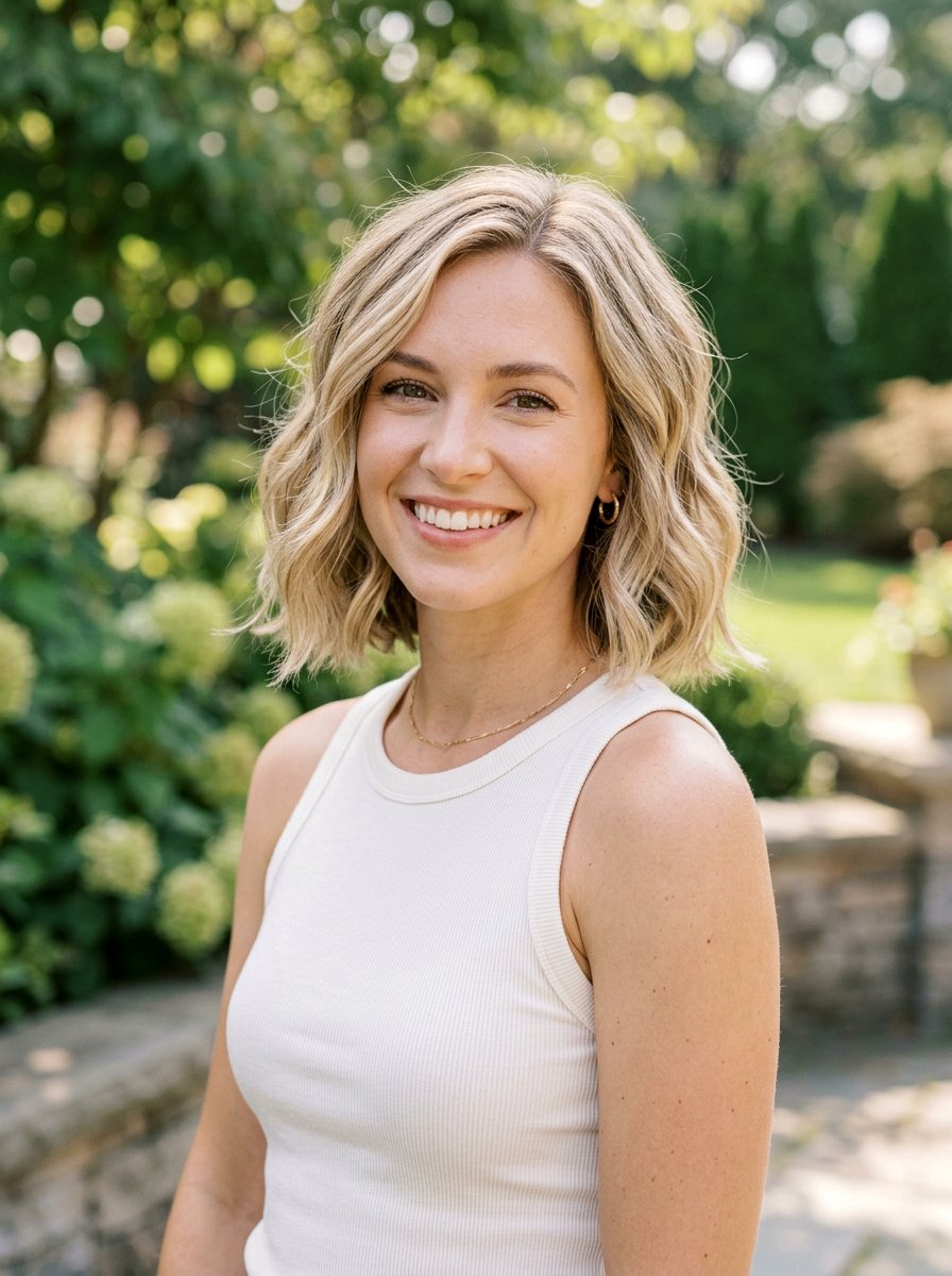 Short Wavy Lob - 20 short hairstyle ideas for women - 20 short hairstyle ideas for women