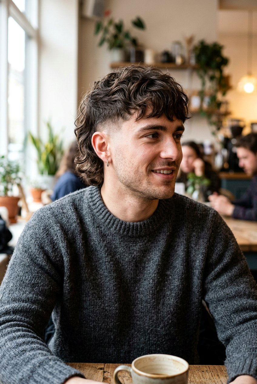 Short Wavy Mullet Fade - 20 men mullet fade for wavy hair - 20 men mullet fade for wavy hair