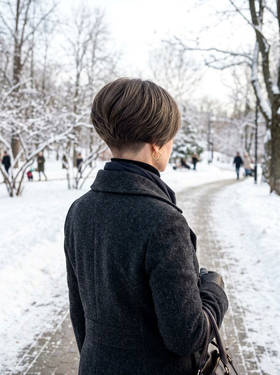 Short Wedge Haircut - 20 haircut to fix flat layers - 20 haircut to fix flat layers