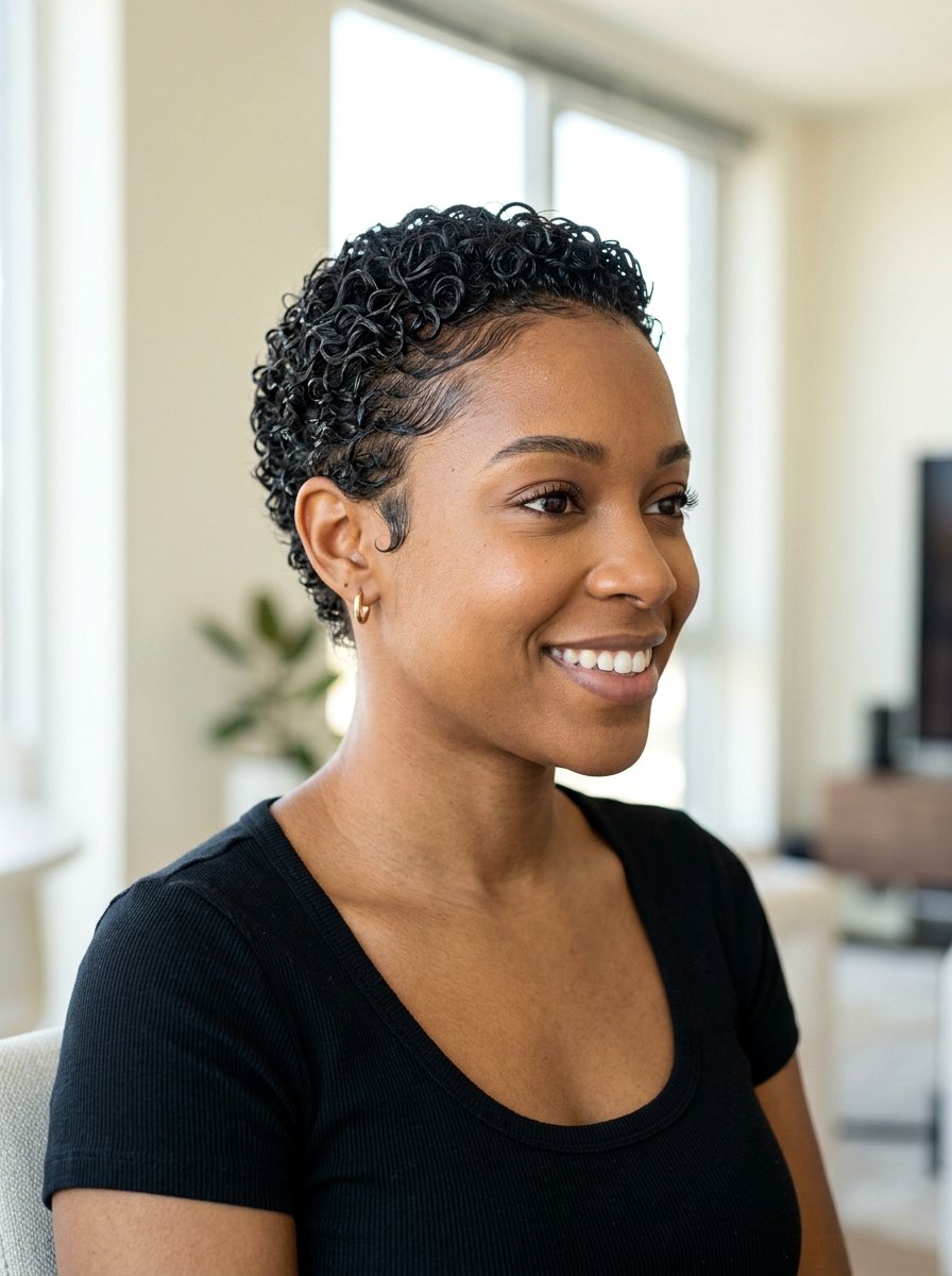 Short Wet Look Curls - 20 wet look curls hairstyle - 20 wet look curls hairstyle